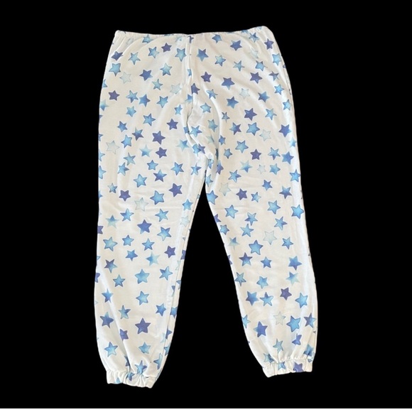 Chaser NWT star pattern pull on jogger lounge athleisure pants size extra large - Picture 7 of 11